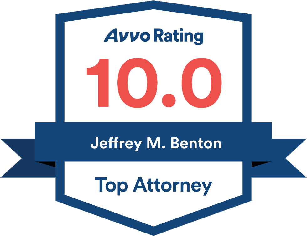 Jeff Benton - Avvo Badge