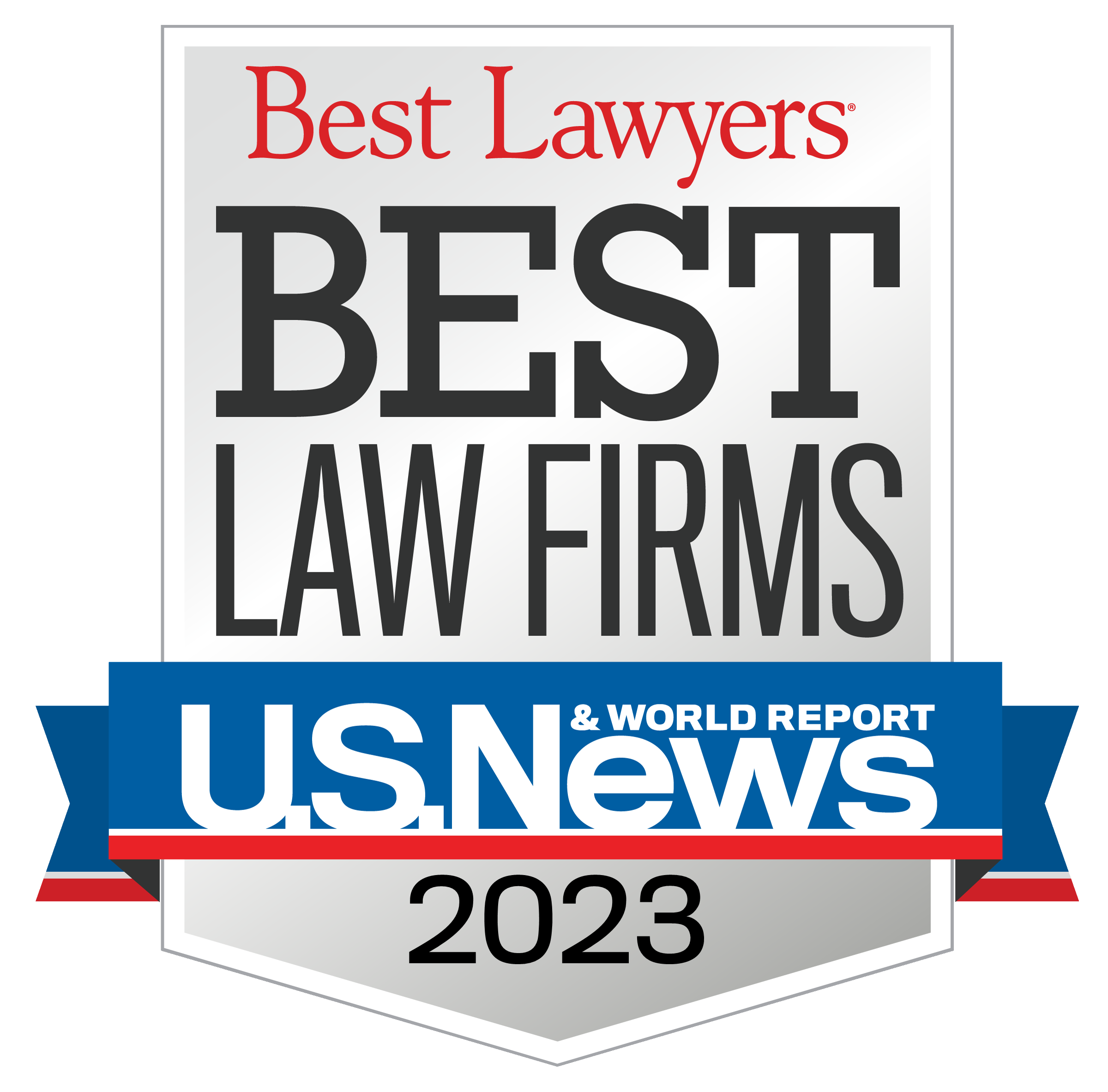 2023 Best Lawyers' Best Law Firms Badge